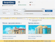 Tablet Screenshot of kvartiro.com